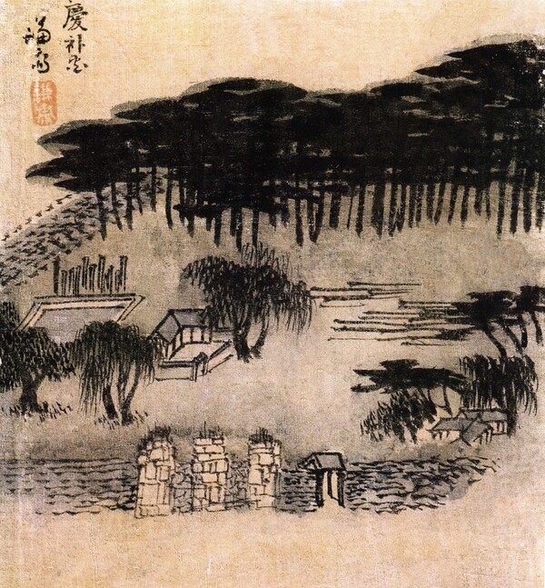 정선 '경복궁도'. 출처= cc by 한국데이터베이스산업진흥원