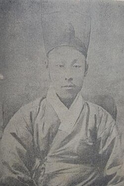 김옥균(金玉均, 1851년 2월 23일~1894년 3월 28일)의 청년시절 모습. 안동 김씨 김옥균은 충청도 공주시 북쪽의 정안면 광정리에서 1851년에 태어났다. (사진=위키피디아)